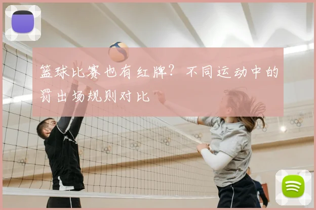 篮球比赛也有红牌？不同运动中的罚出场规则对比