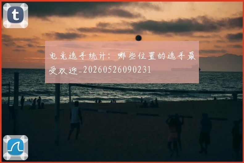电竞选手统计：哪些位置的选手最受欢迎_20260526090231